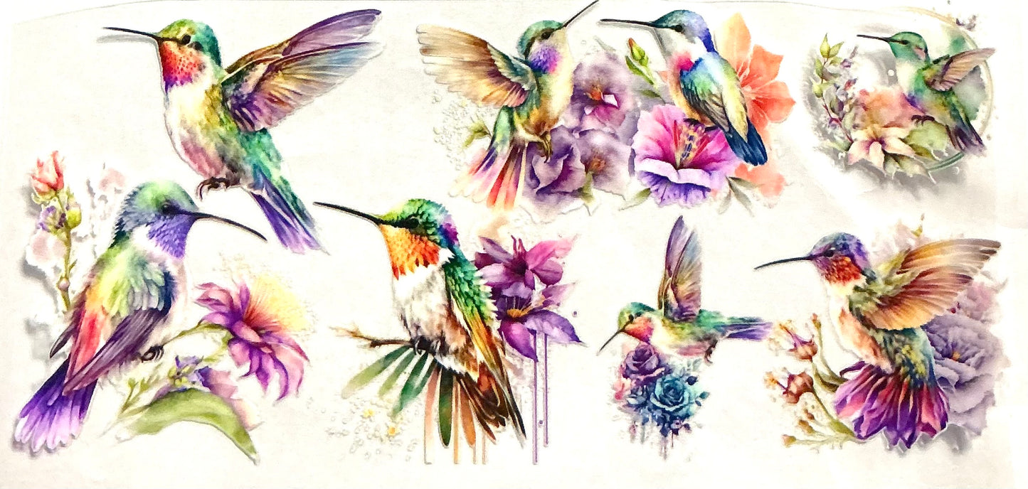 388-Hummingbird decal