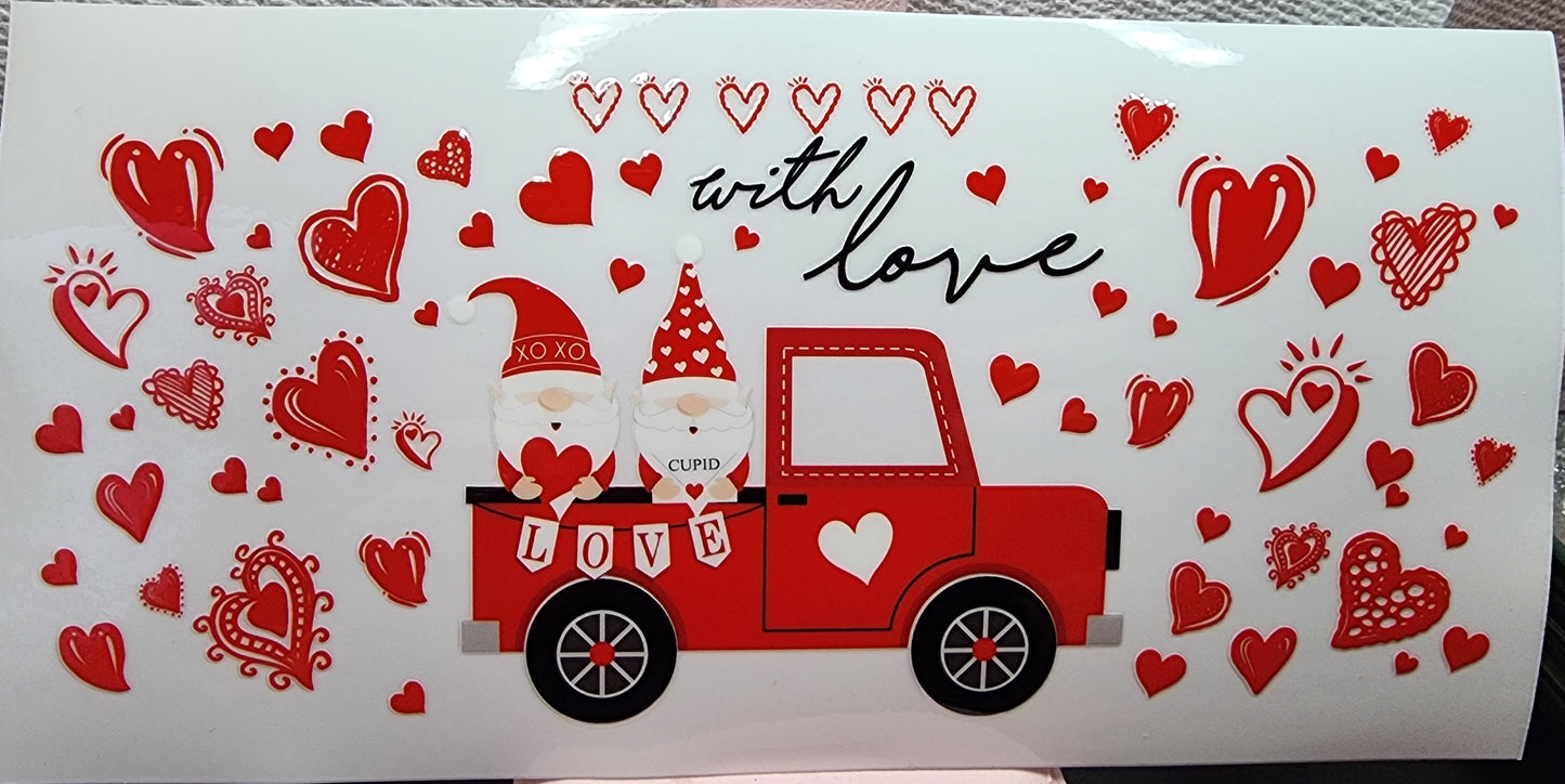 7-Valentine's truck decal