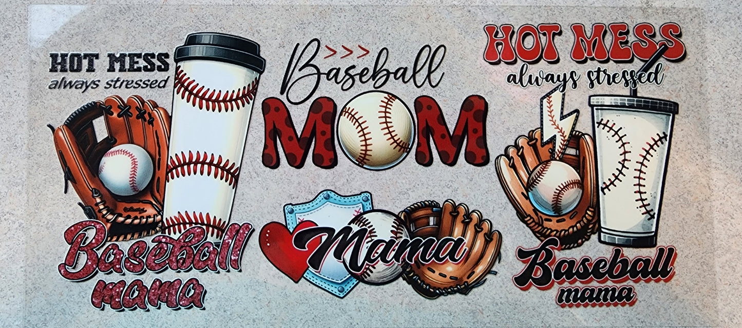 68- Baseball Mom Decal
