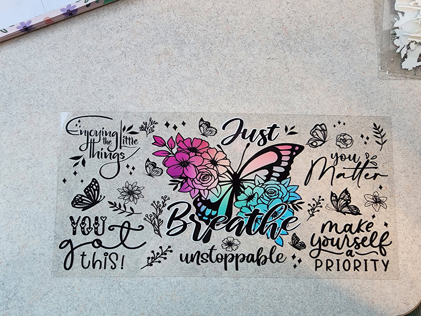 97-Just Breath Decal