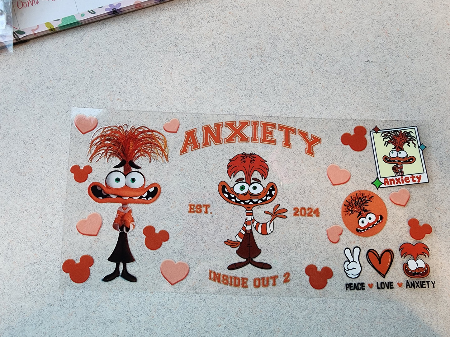 99-Anxiety Decal