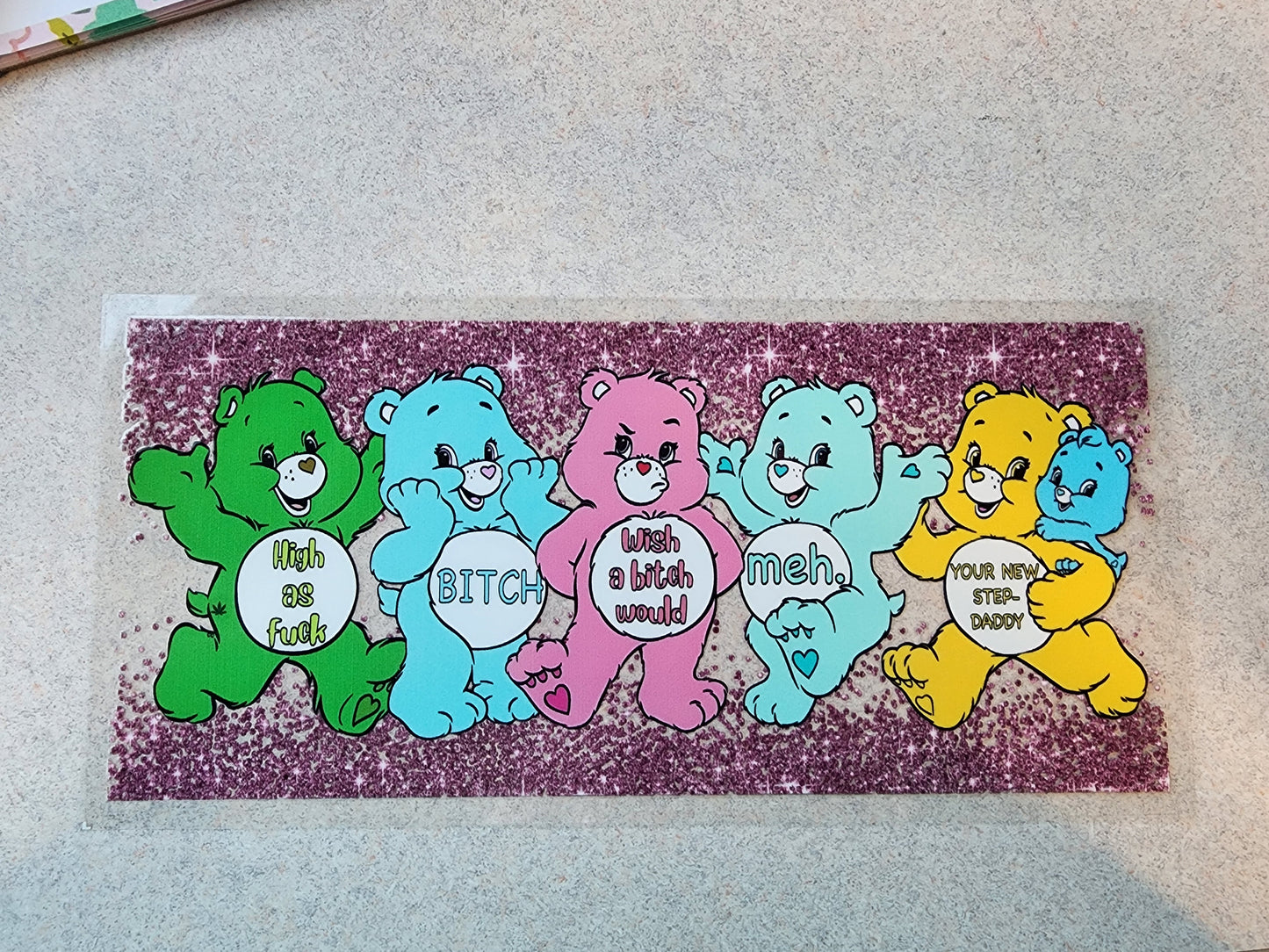 102-Care Bears Decal