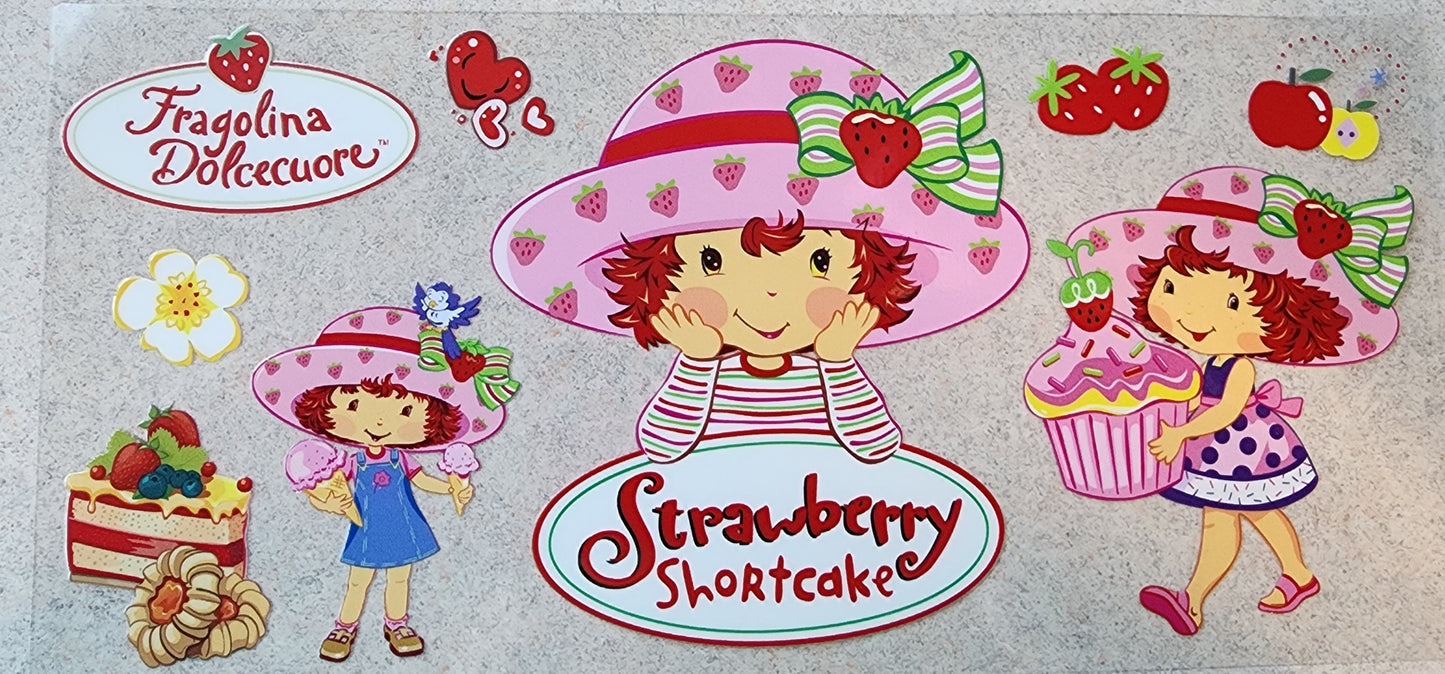 115-Strawberry Shortcake Decal