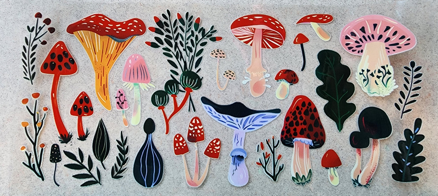 117-Mushroom Decal