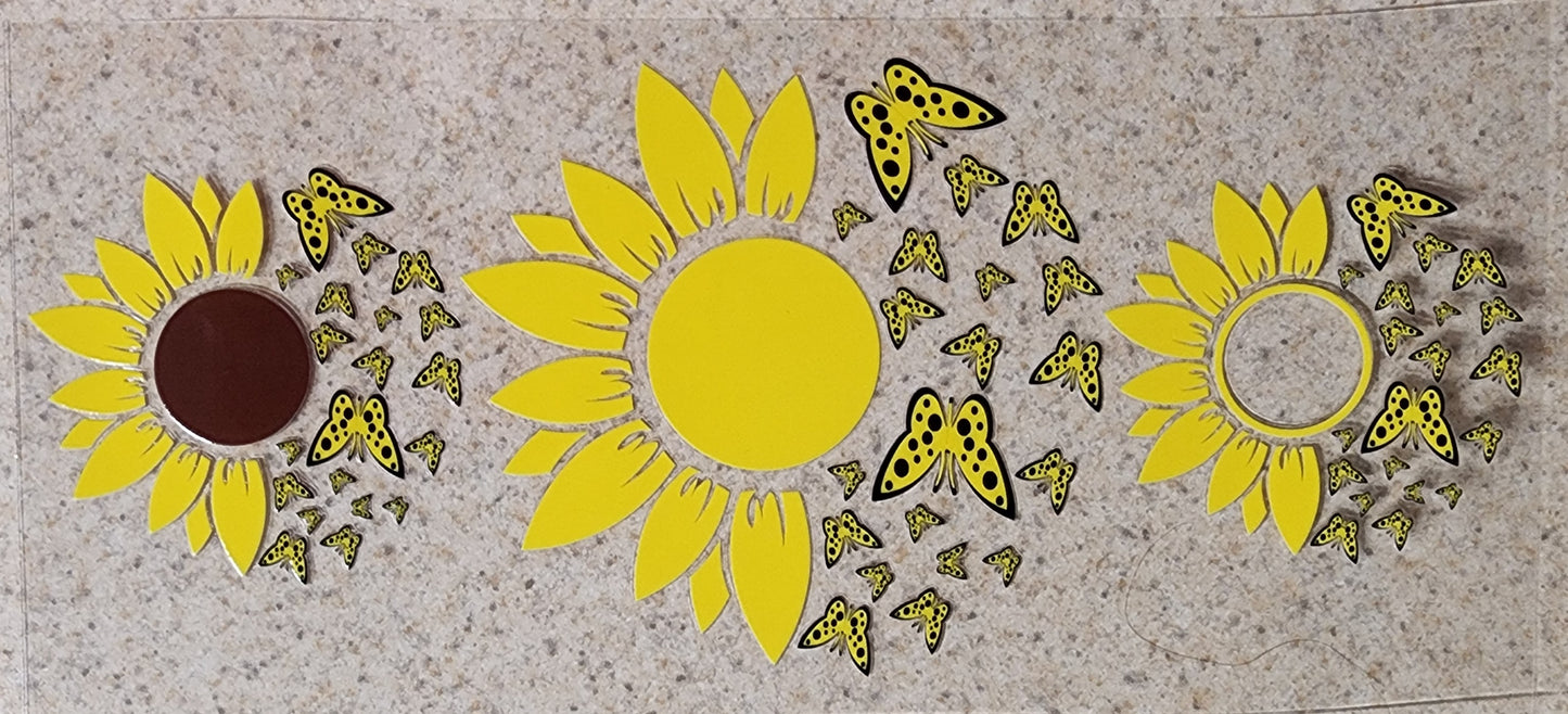 131-Sun Flower Decal