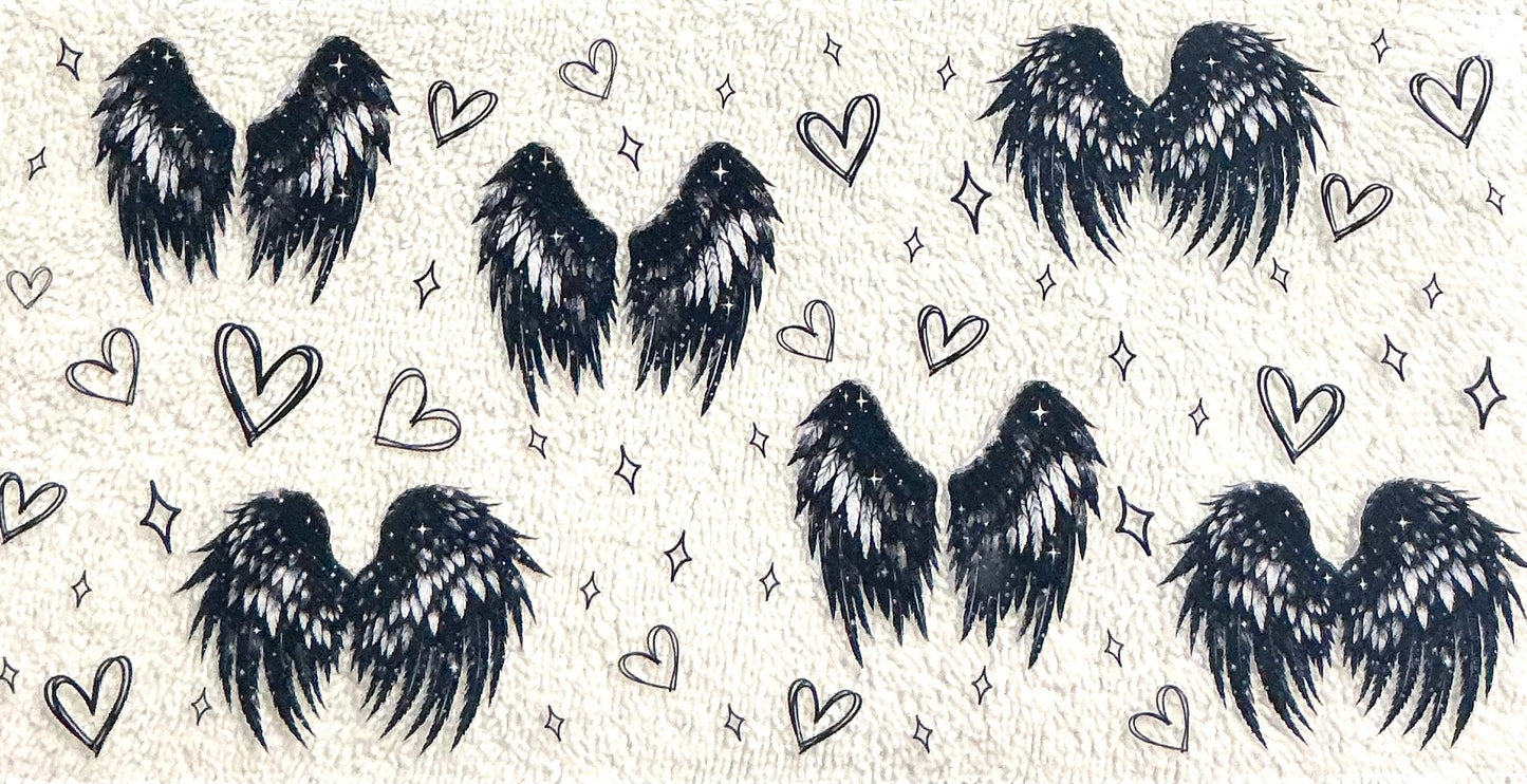 413-Angel wings decal