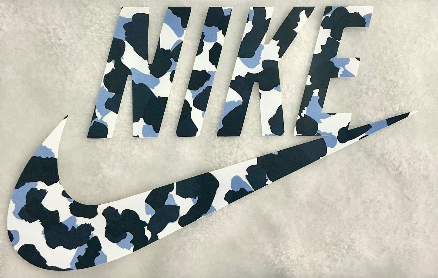 Blue Nike T-shirt transfer