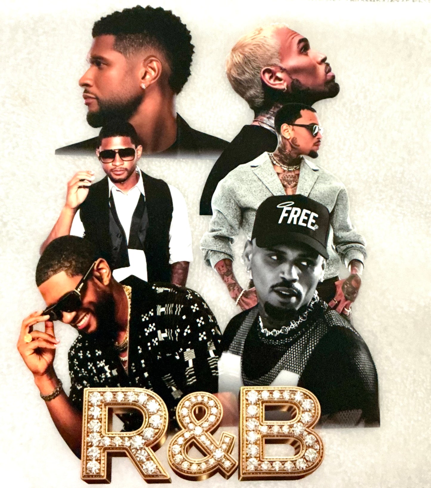 R&B t-shirt transfer