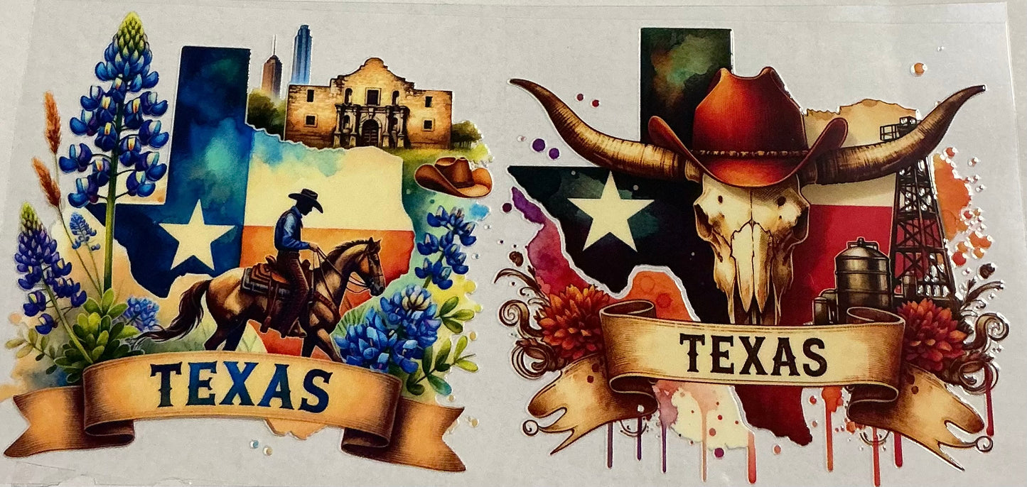 342-Texas Decal