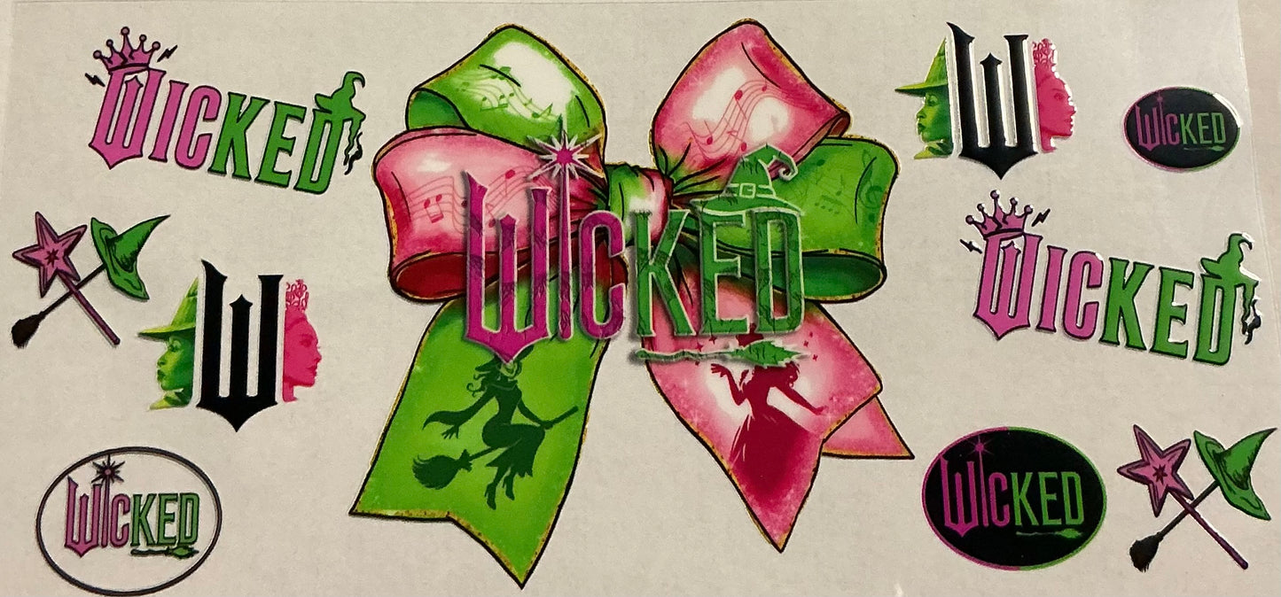 340-Wicked Bow Decal