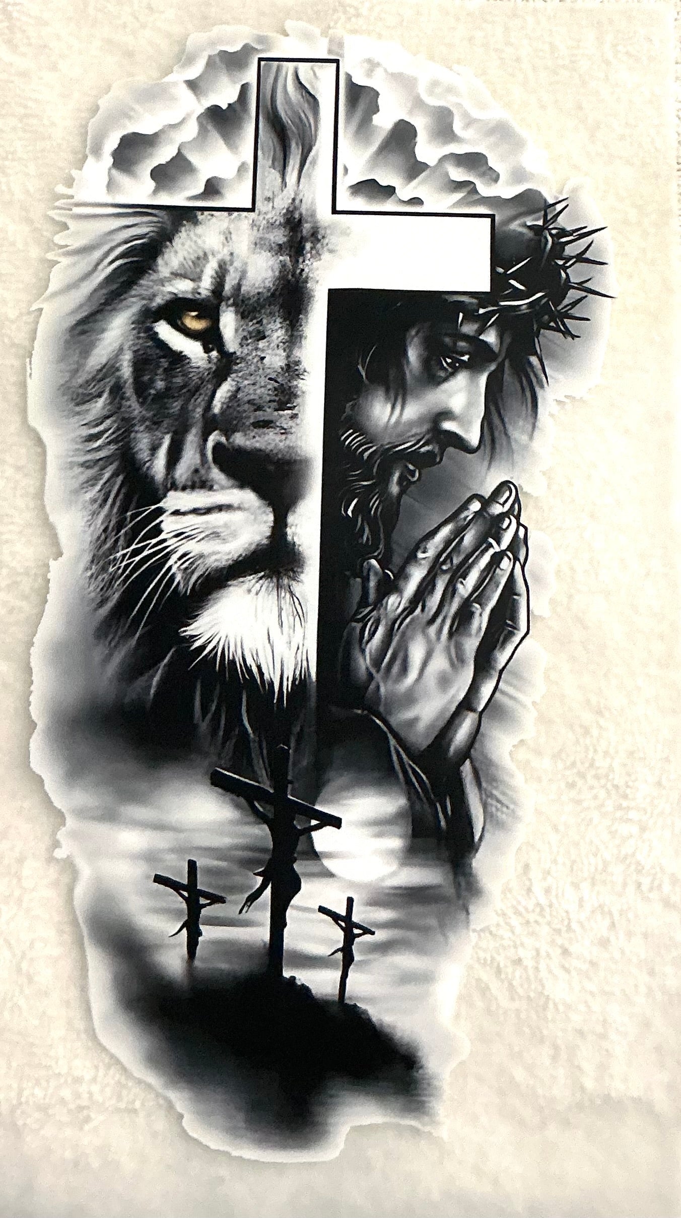 Lion cross transfer