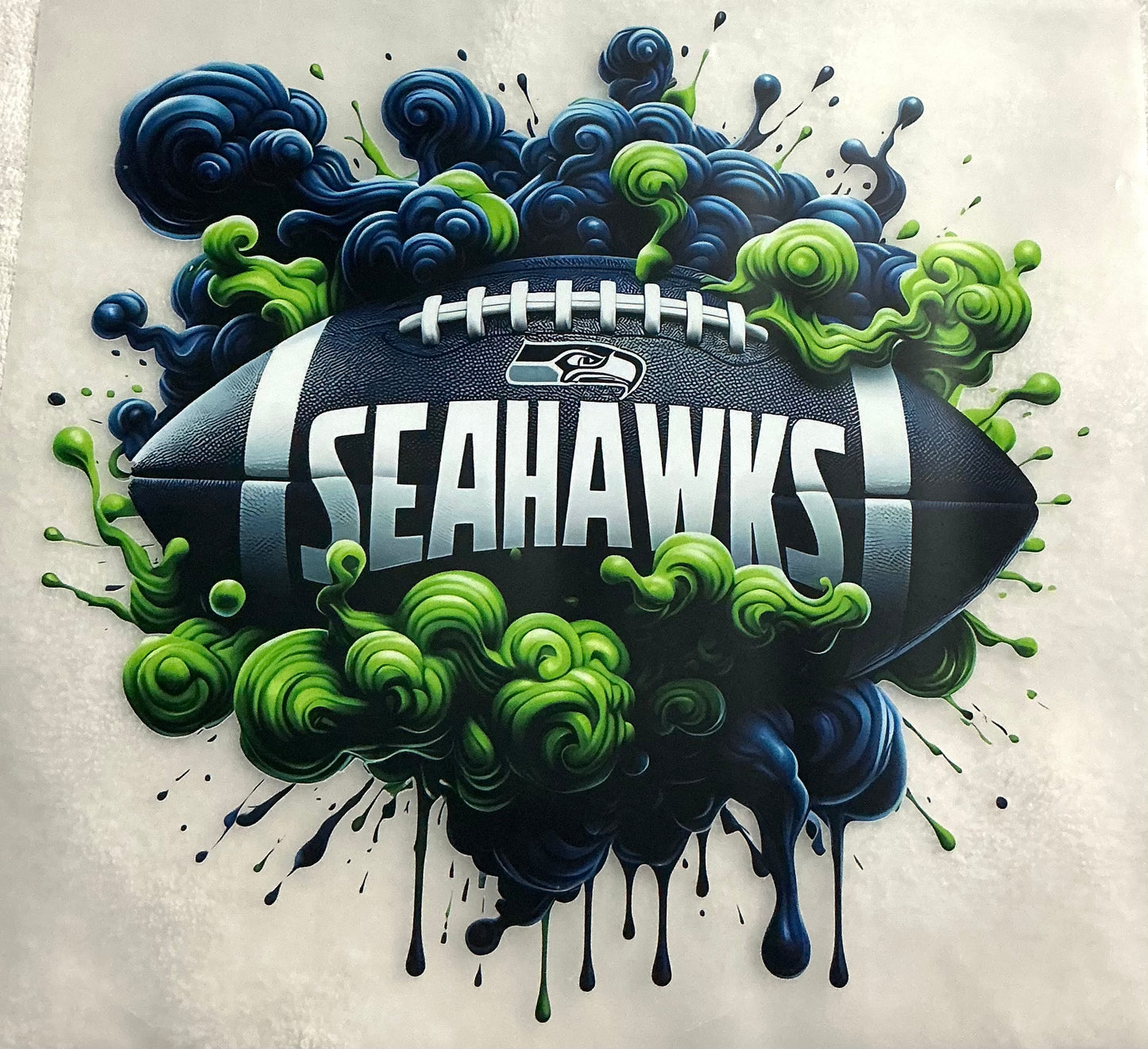 Seahawks football cloud T-shirt transfer