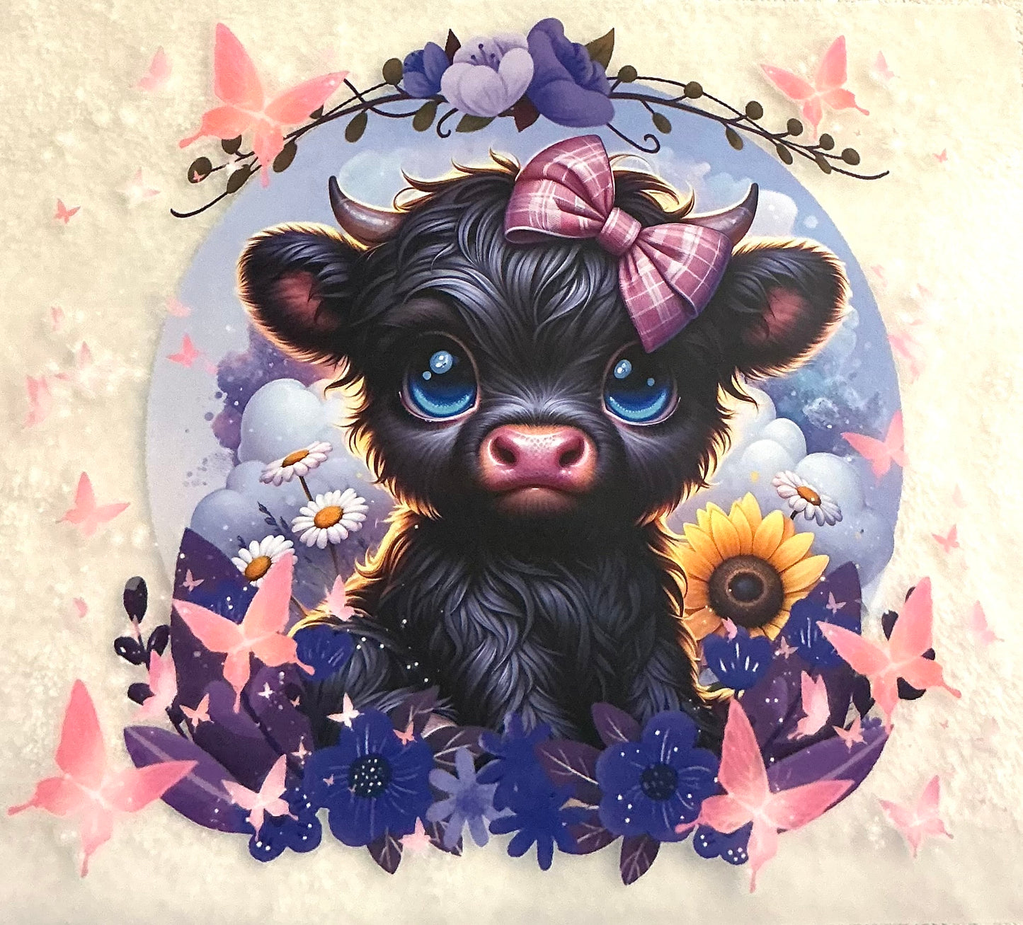 Purple cow transfer
