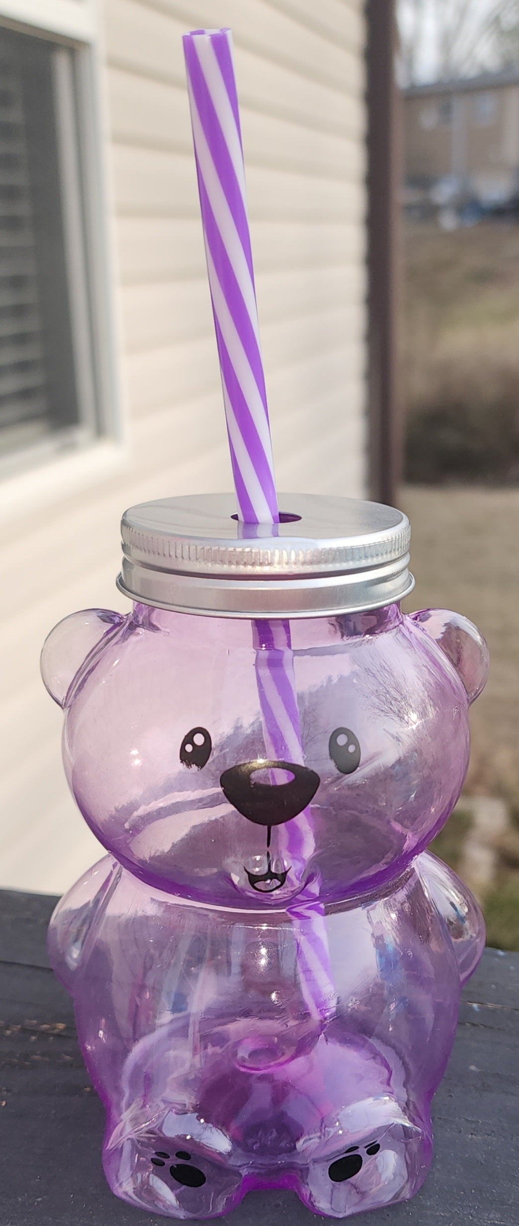 Purple Bear Cup-Kids