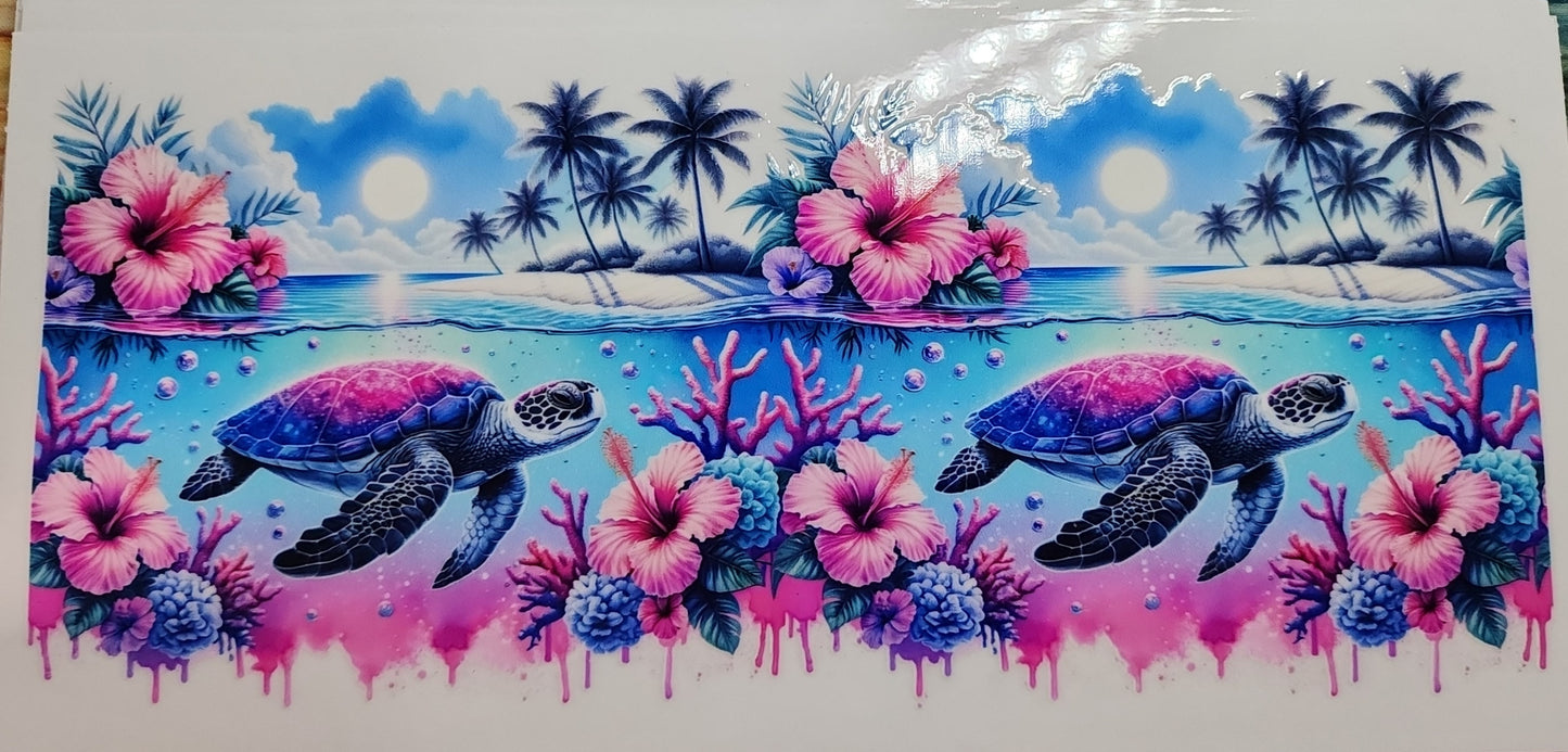 8- Sea Turtle Decal