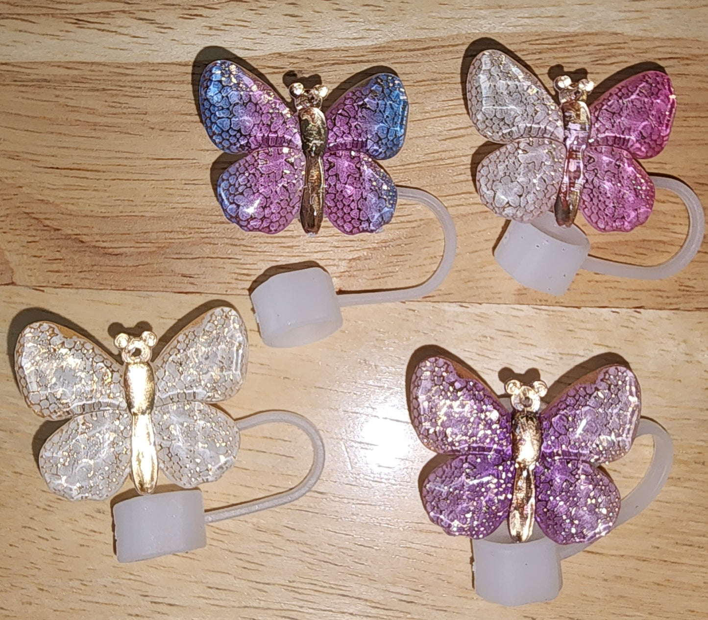 Butterfly Straw Topper