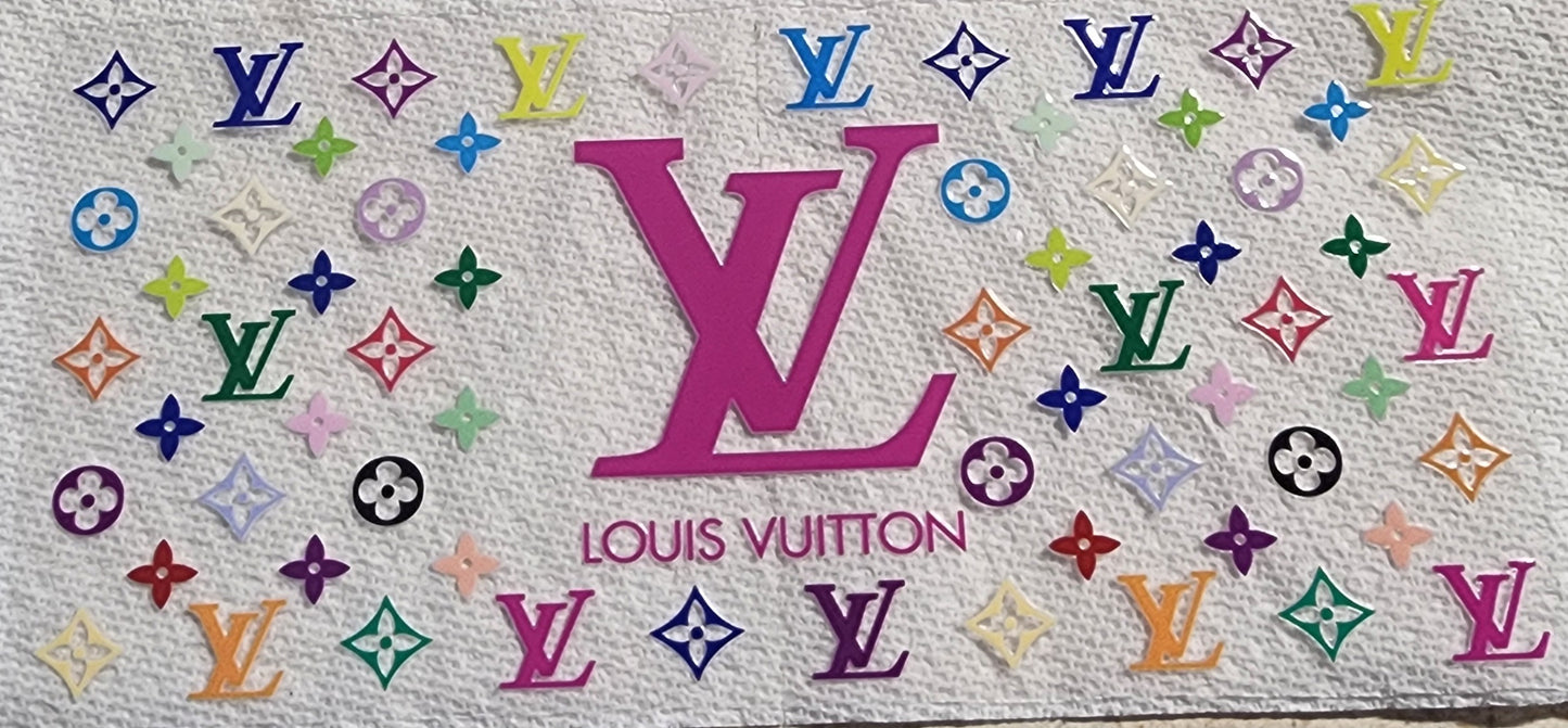 217-Colorful LV Decal