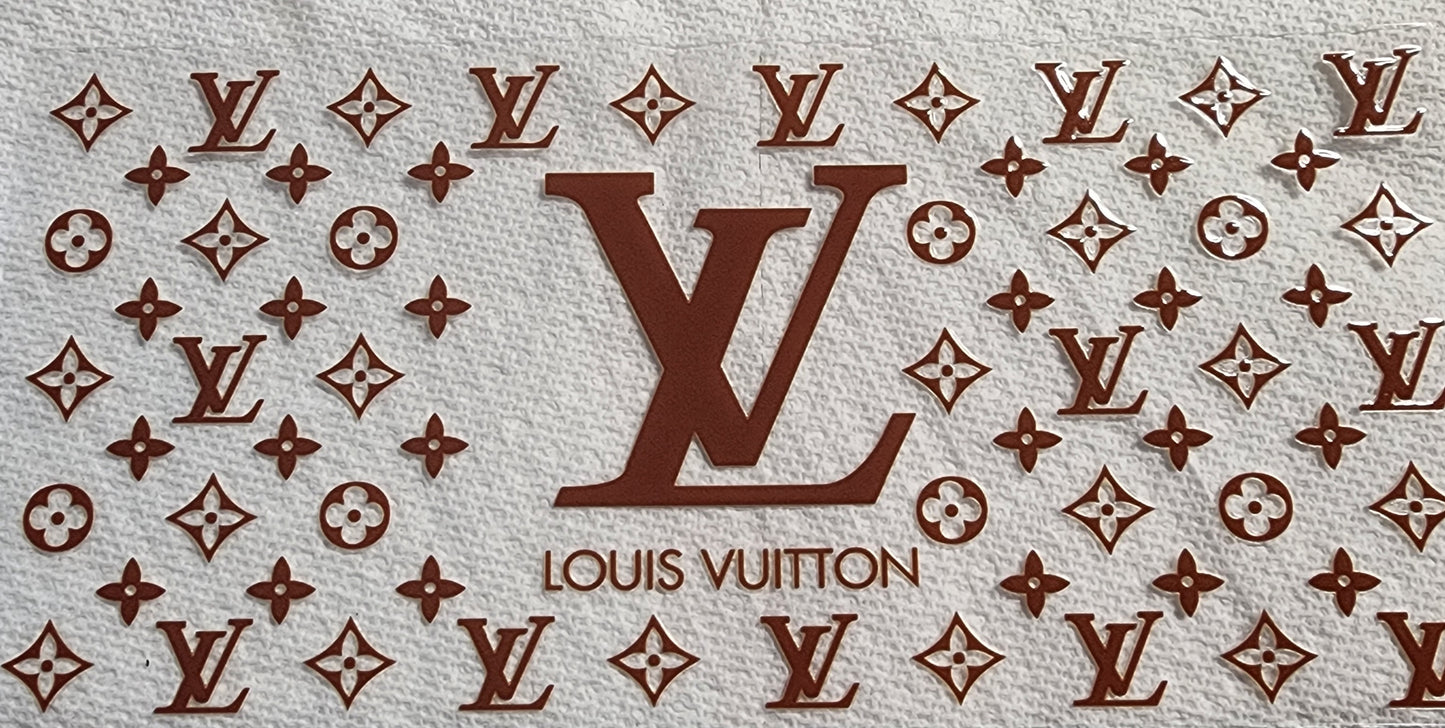 222-Brown LV Decal