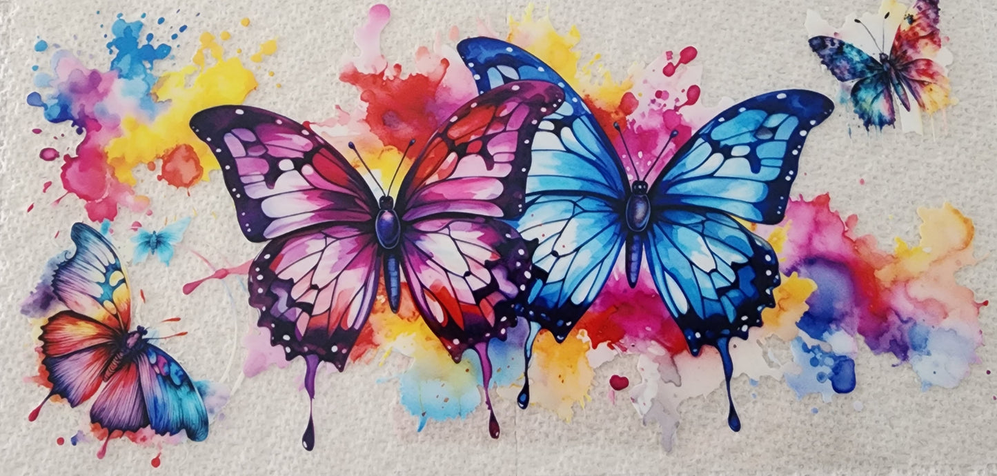 180-Colorful Butterfly Decal