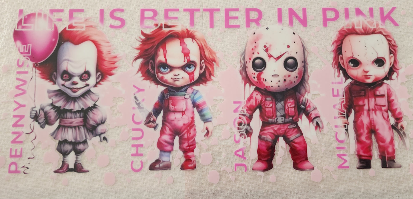 212-Pink Killers Decal