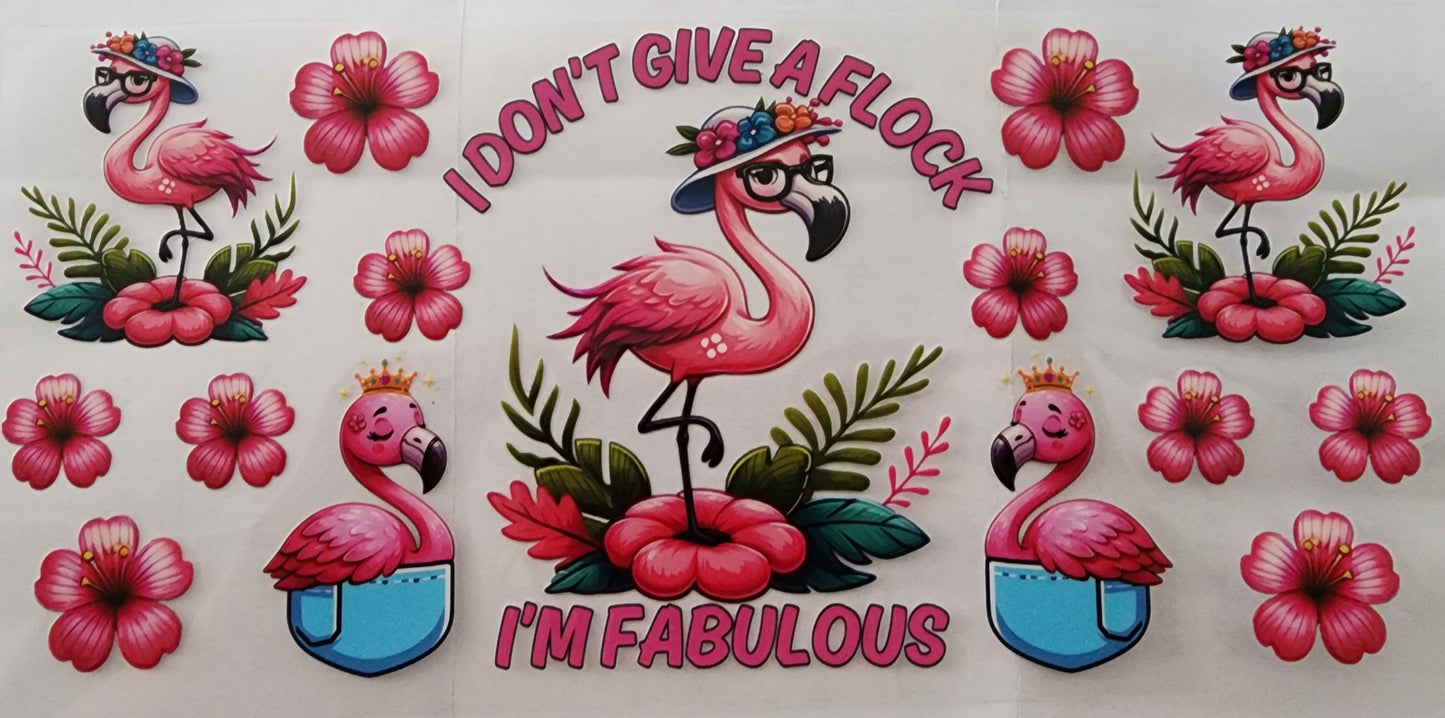 302- Flamingo Decal
