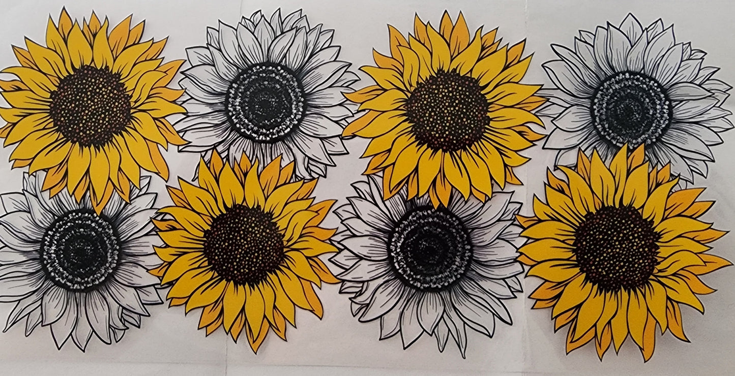 287-Sun Flower Decal
