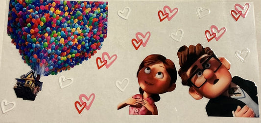 330-Up Balloon Decal