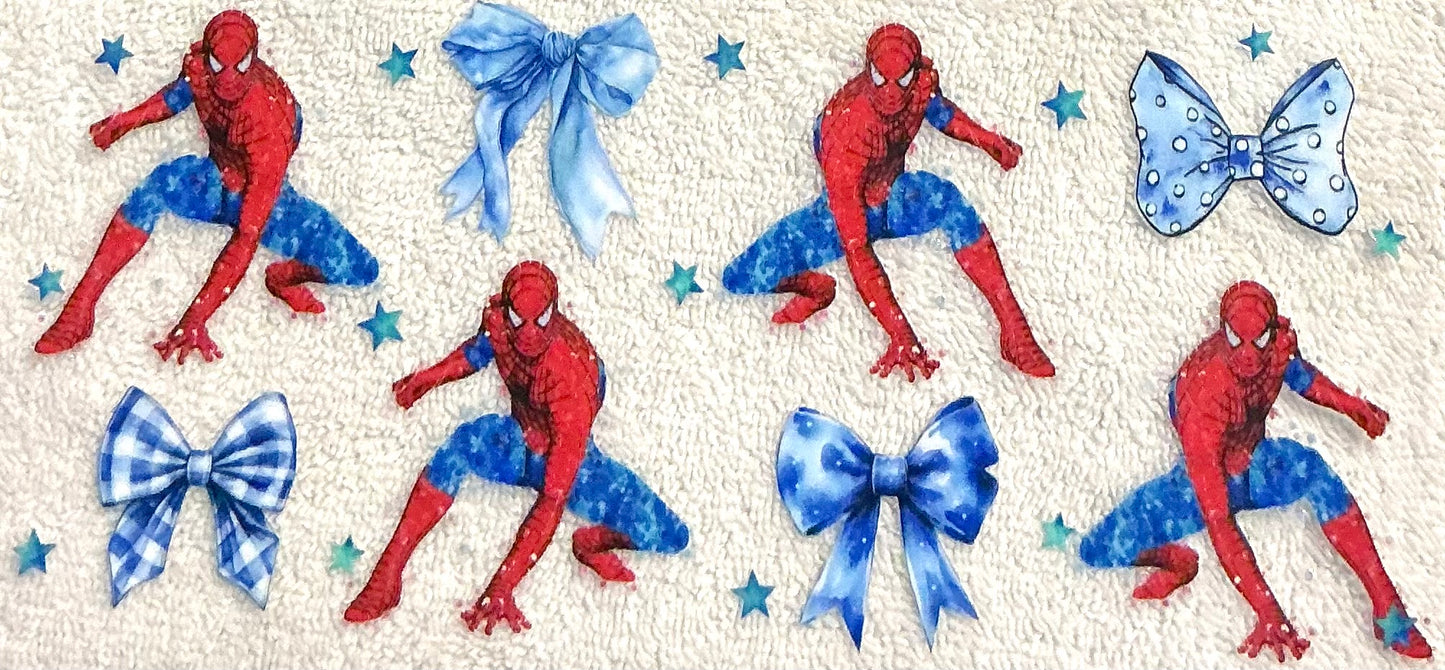 410- Spider-Man bow decal