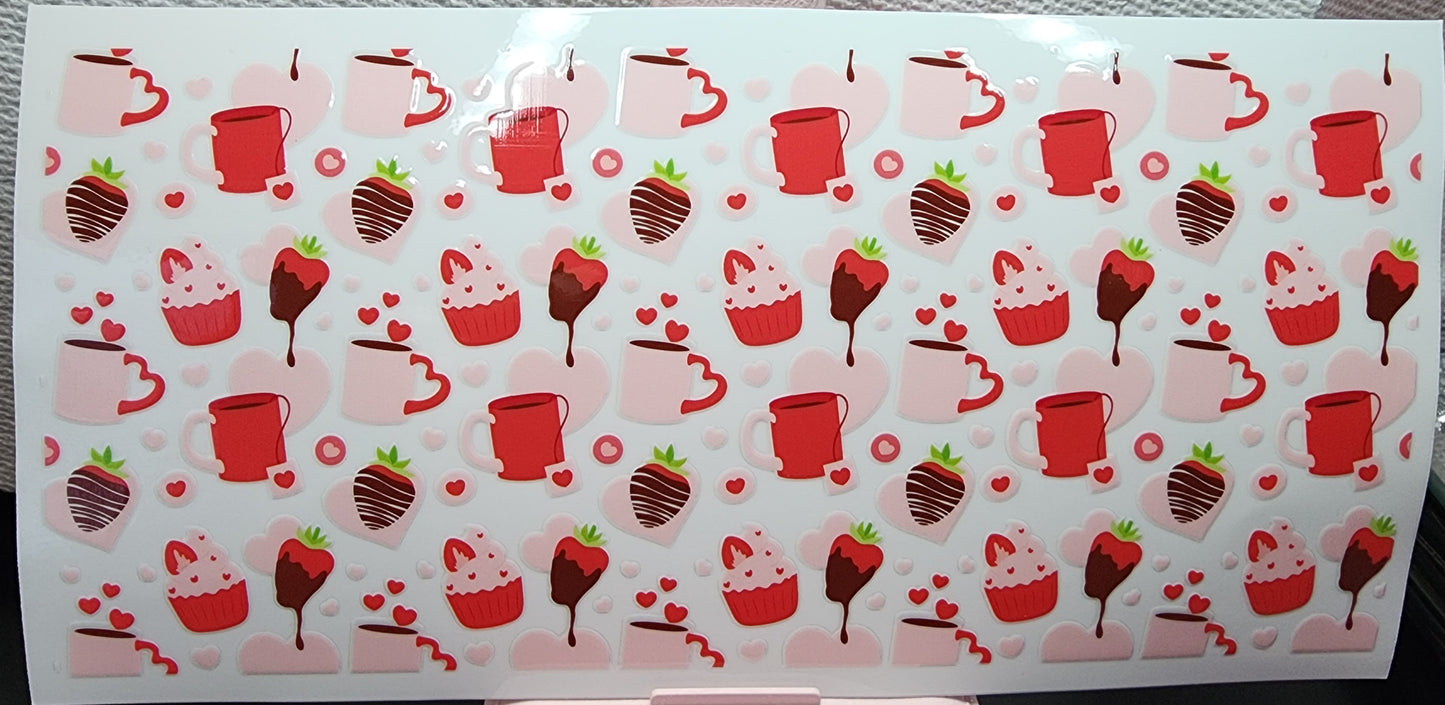 4-Strawberry coffee cup