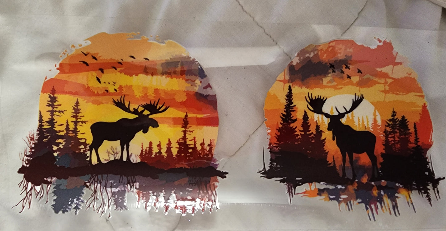 36-Moose Decal