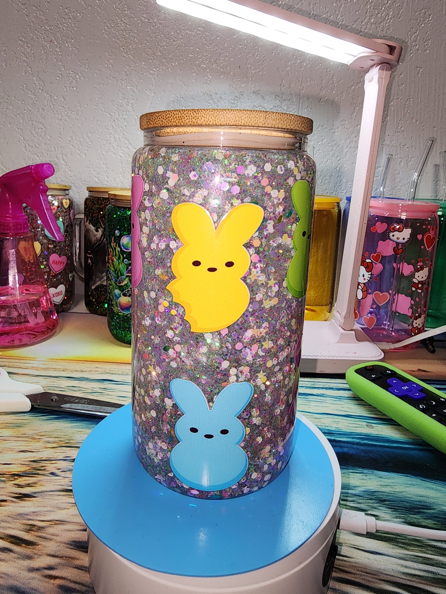 Peeps Glitter Cup
