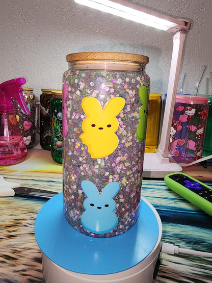 Peeps Glitter Cup