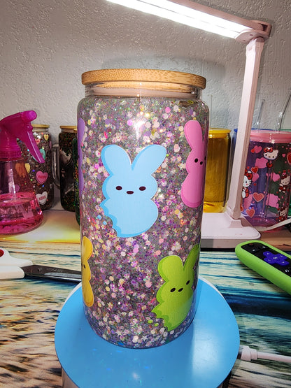 Peeps Glitter Cup