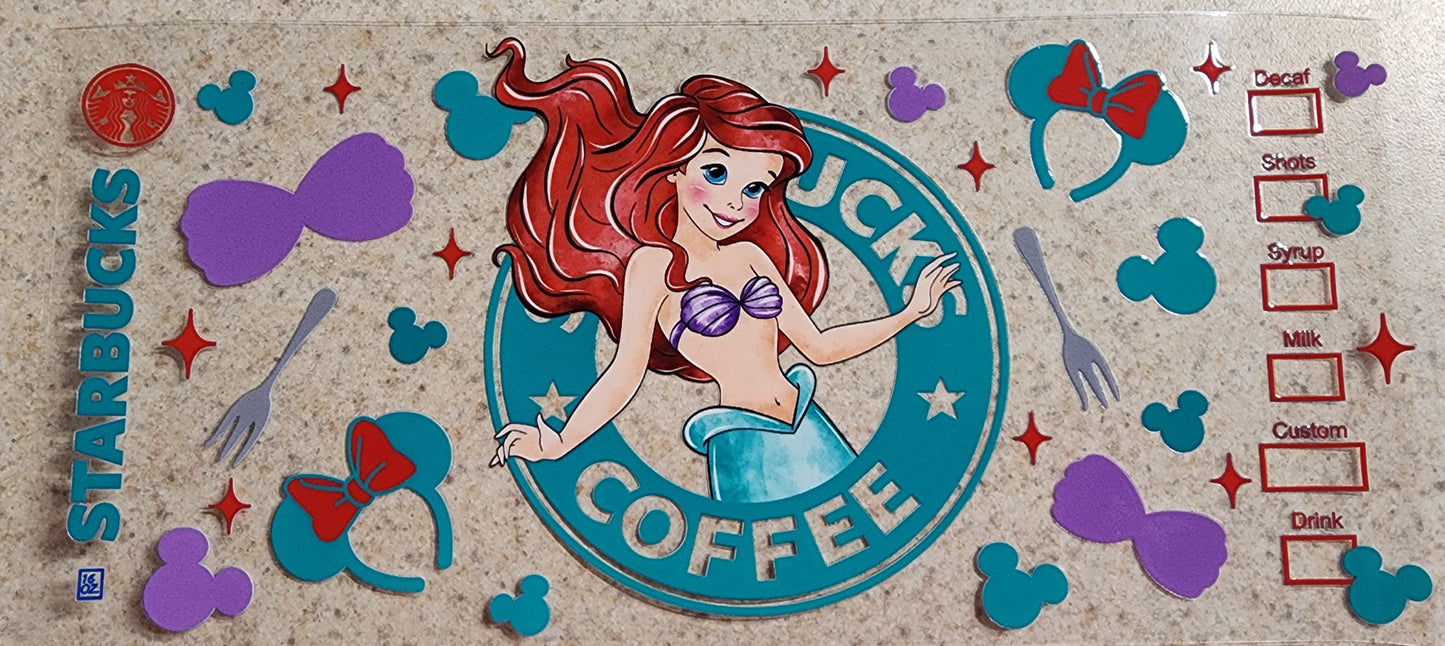 145-Starbucks Ariel Decal