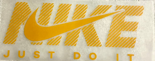 Yellow Nike T-shirt transfer