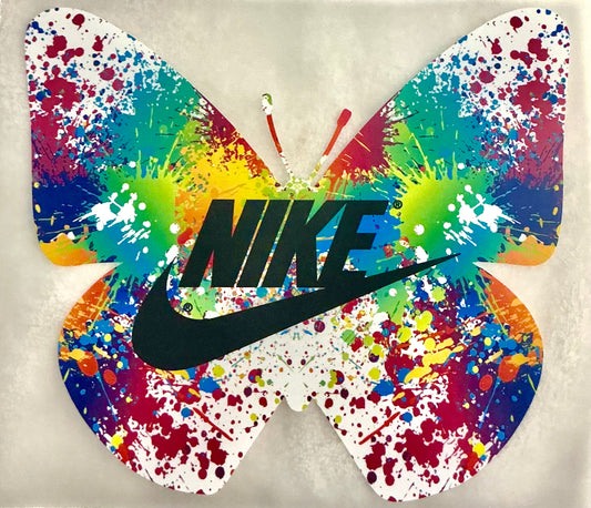 Butterfly Nike T-shirt transfer