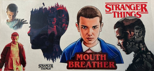 322-Stranger Things Mouth Breather Decal