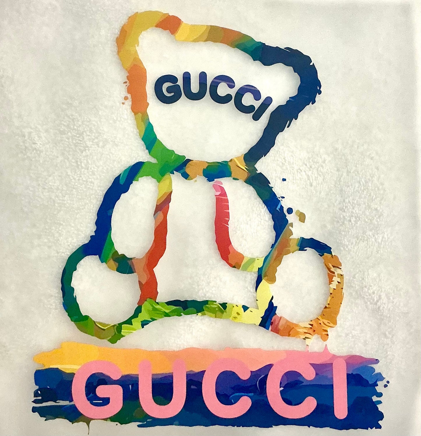 Bear Gucci T-shirt transfer