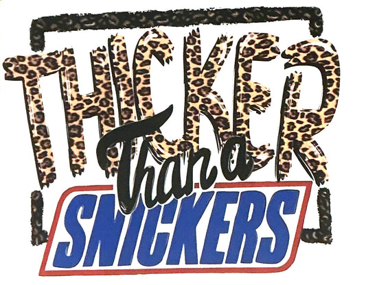 Thicker than a snicker transfer