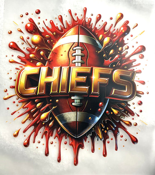 Kc football T-shirt transfer