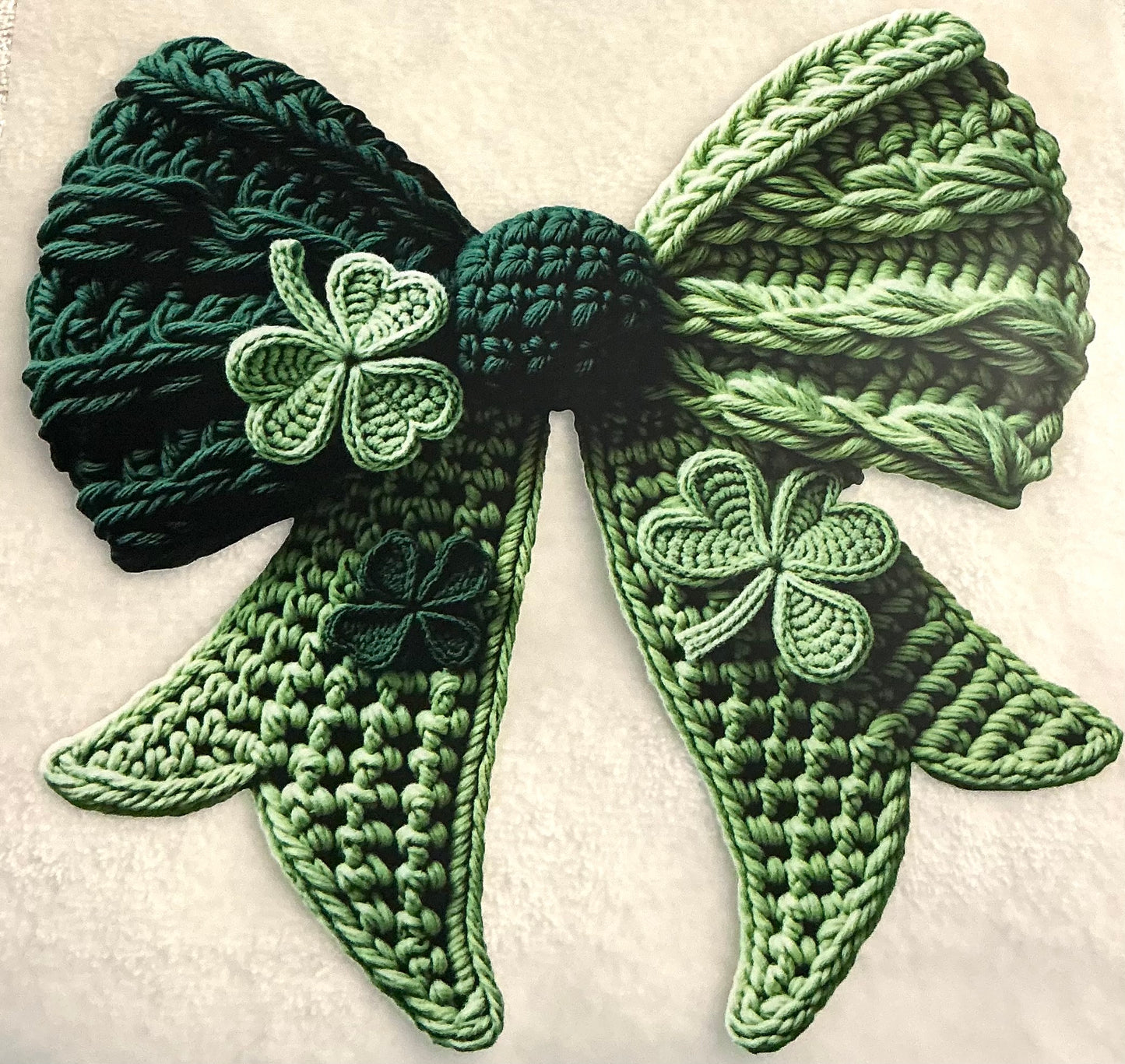 Shamrock bow transfer