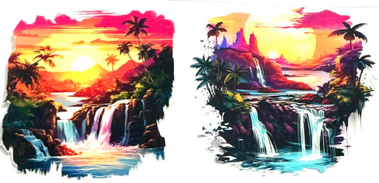 360-Waterfall decal