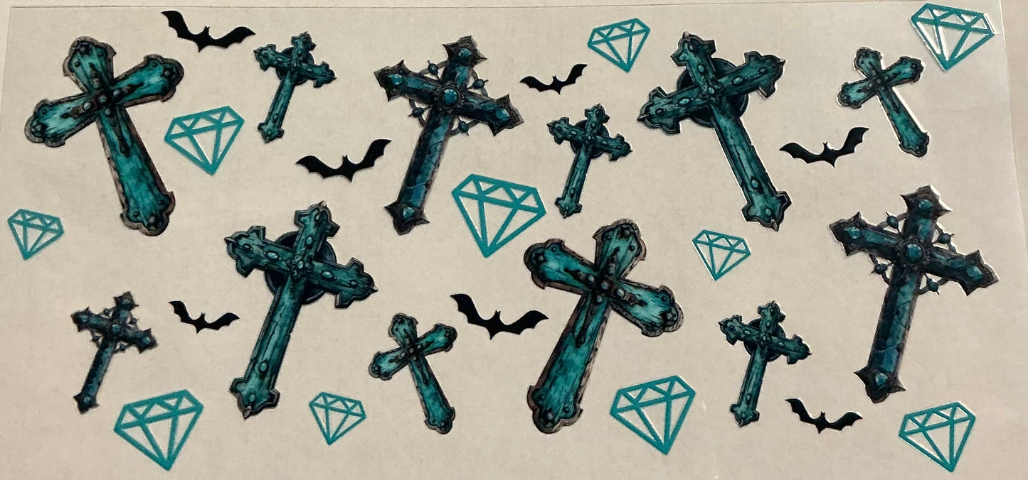 338- Blue Cross Decal