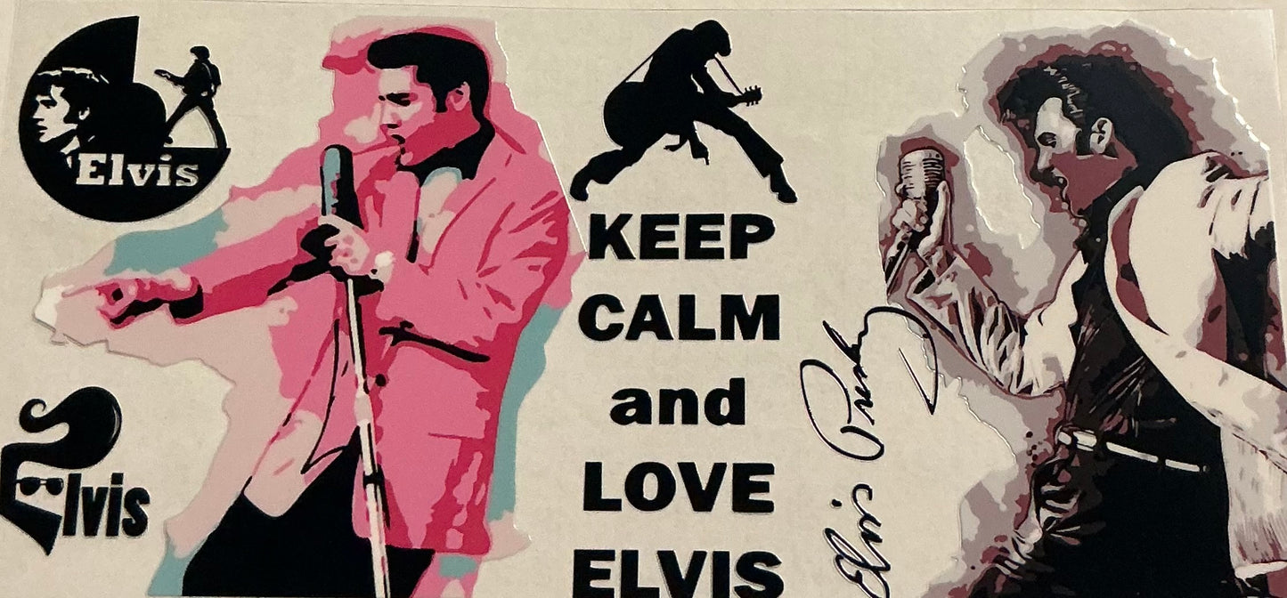 356-Elvis Decal