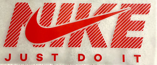Red Nike T-shirt transfer