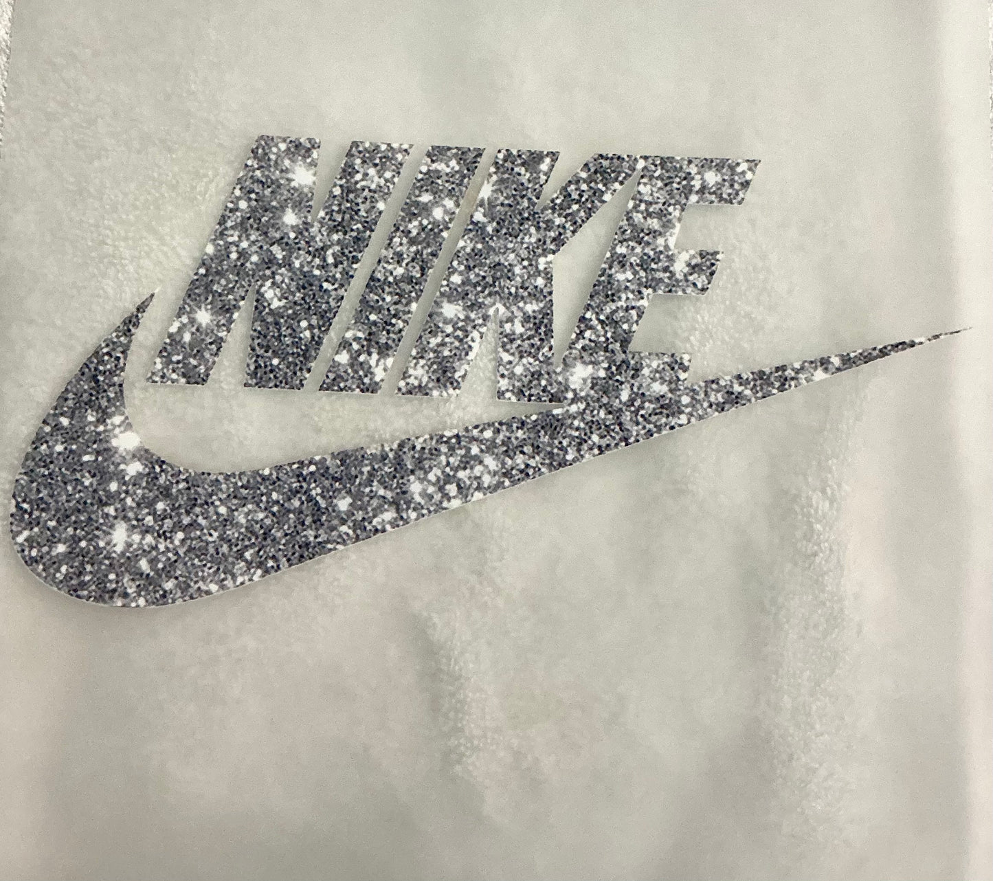 Silver Nike T-shirt transfer