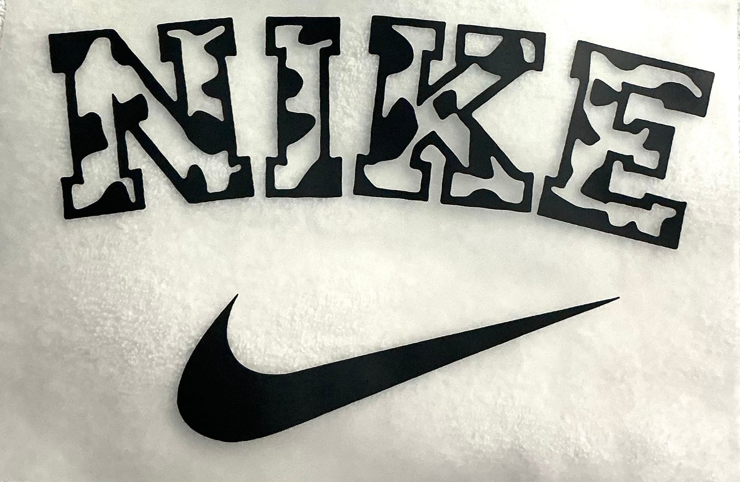 Black Nike T-shirt transfer