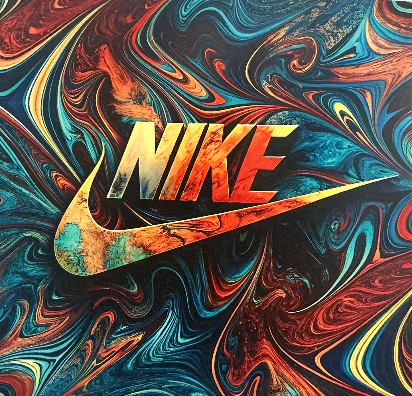 Groovy Nike T-shirt transfer