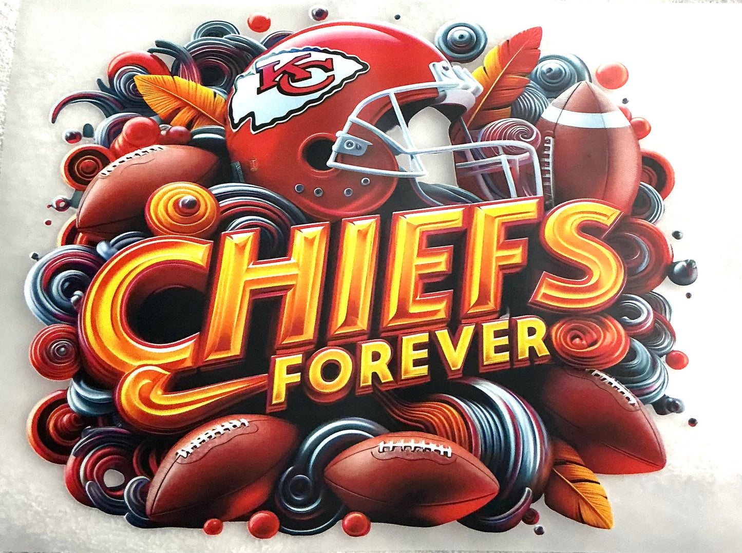 Kc forever T-shirt transfer