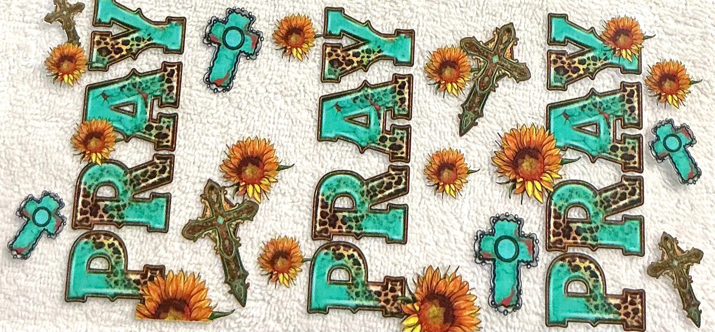 411- Pray decal